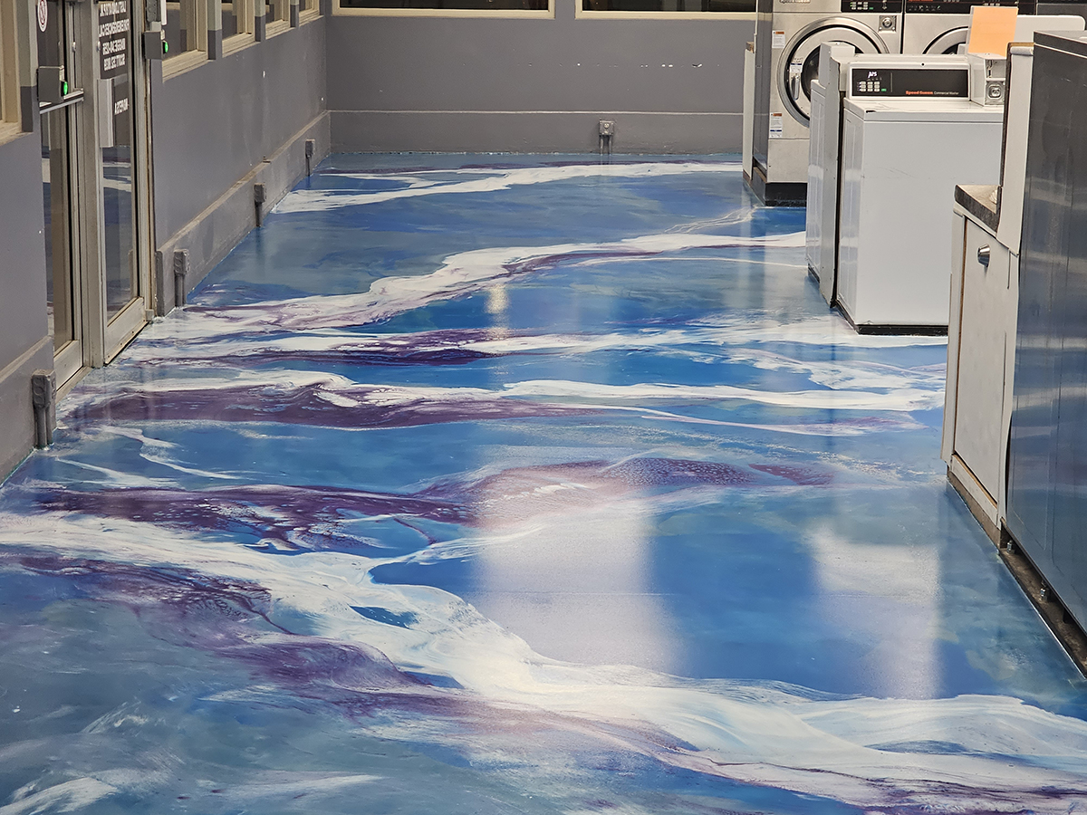 Beautiful Finished Epoxy Floor